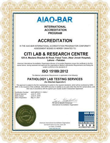 Diagnostics labs in Lahore